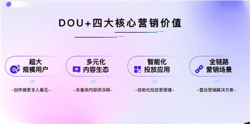 DOU+持续更迭，致力于满足不同用户需求