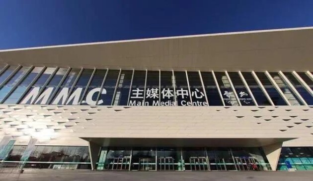 北京冬奥会主媒体中心（MMC）中，羽生结弦一个人的发布会