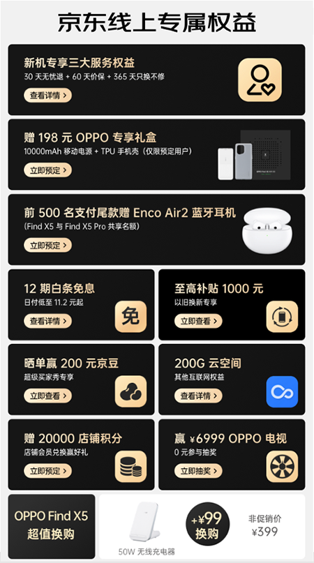 新一代夜拍王者OPPO Find X5系列3月3日开售 京东全渠道现货开售