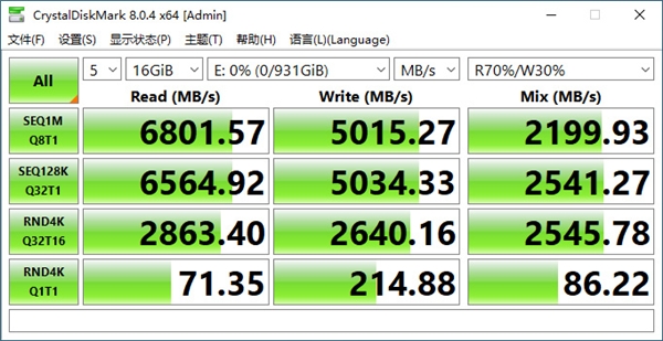 英睿达P5 Plus 1T评测：原厂176层3D闪存点燃性能之火