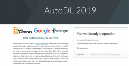 第四范式携手谷歌、ChaLearn举办全球首届AutoDL挑战赛