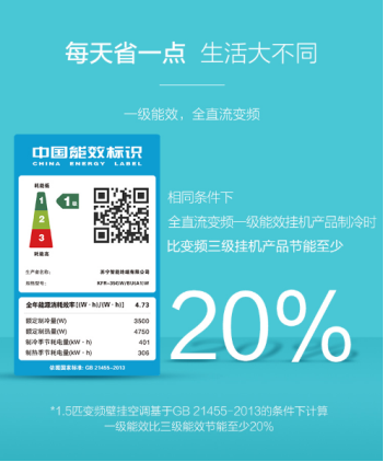 比三级能效省电20%！一级能效的苏宁小Biu空调值得入手