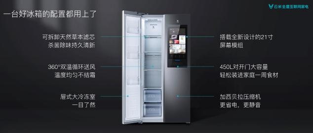 云米曝光全球第一台5G冰箱，32寸超大屏构建未来家格局