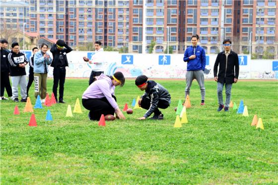 万博科技职业学院大学生骨干素质拓展训练营开训