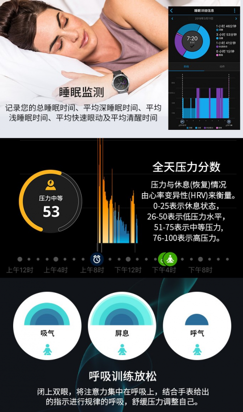 跑者之选，不止于跑，vivoactive 3 trainer智能运动腕表