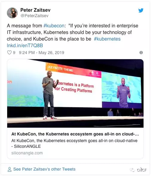 回顾KubeCon + CloudNativeCon巴塞罗那2019（视频现已上线）