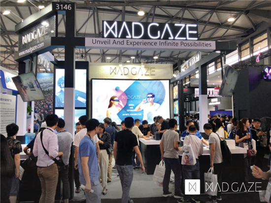 5G元年到来，MAD Gaze成CES Asia展会主角