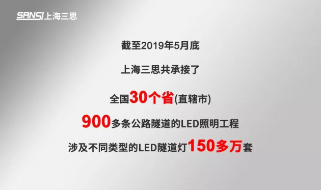 12年，1100多条，200多万套灯具， 一文看懂三思隧道照明有多强！