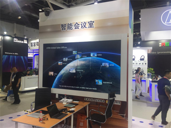 ATEN宏正智慧连接InfoComm China 2019大放异彩