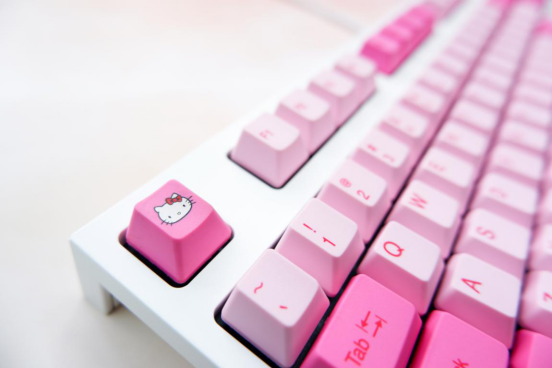 REALFORCE HELLO KITTY限量版键盘，ChinaJoy首亮相