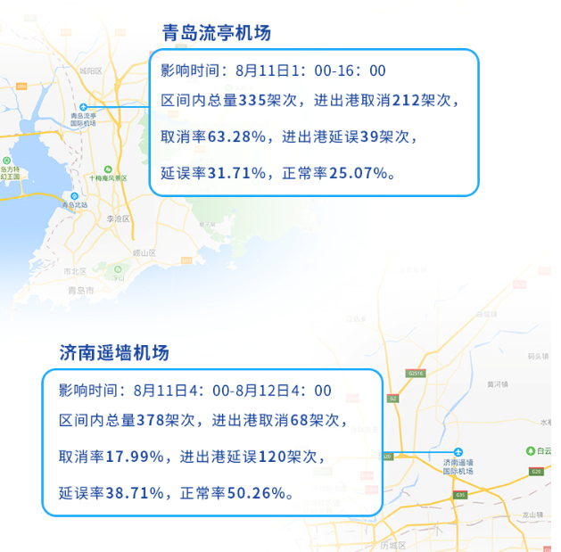 航班管家与彩云天气共同发布台风“利奇马”机场航班影响报告