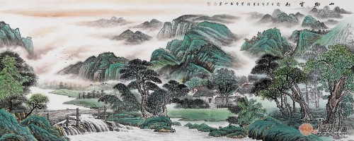 精美客厅沙发背景墙挂画，家里都美呆了