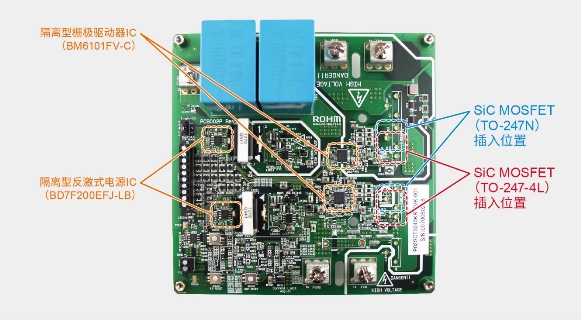 ROHM开发出采用4引脚封装的SiC MOSFET “SCT3xxx xR”系列