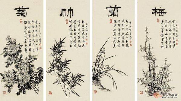 家庭客厅挂什么花鸟画作品好，家装达人为你推荐这四种题材