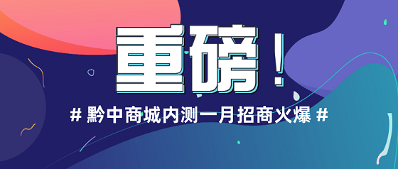 新电商交易模式创新，黔中商城打造智享生态系统