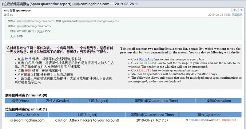 U-Mail邮件网关智能投递安全管控人性管理