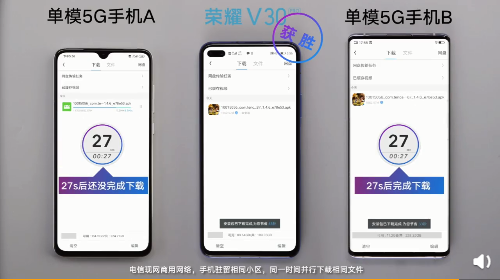 荣耀V30 5G通讯能力强劲，带给你极速5G新体验