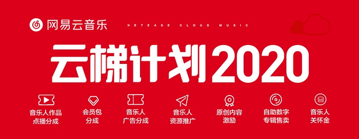 网易云音乐发布云梯计划2020 “流量+收益+关怀金”系统助推原创音乐