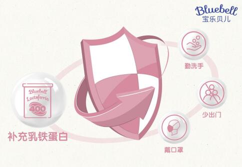 Bluebell宝乐贝儿乳铁蛋白，为宝宝建立“如铁”般坚固保护