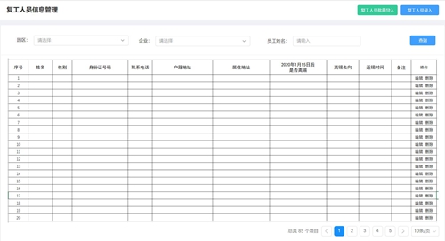 朗新科技旗下邦道科技研发“园区通” 助力安全复工！