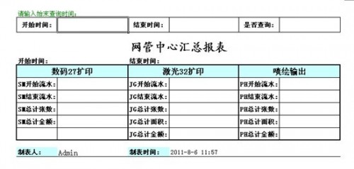 勤哲Excel服务器做冲印公司管理系统