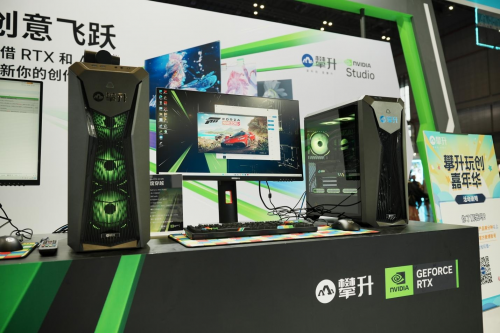 直击BW2023现场，攀升玩创嘉年华次元新品、GeForce RTX 40系主机炫酷亮相