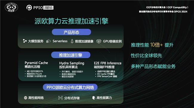 综合性价比超越硅谷，PPIO派欧云发布下一代推理加速引擎