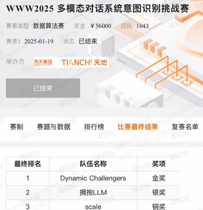 宇谷科技联合东南大学勇夺WWW全球大赛冠军